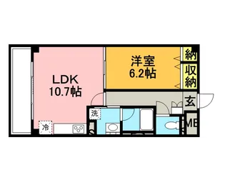 グランプエルタ【3階】の間取り