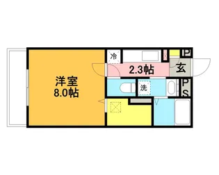 エターナル B【1階】の間取り