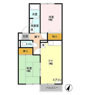SーCLASS【2階】の間取り