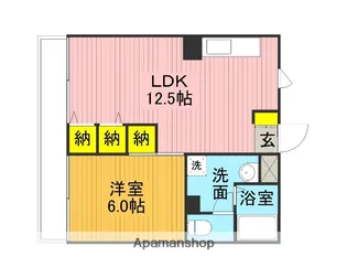 リエスさいたま中央【3階】の間取り