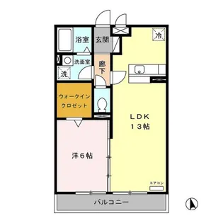 グランメールK【3階】の間取り