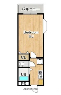 モンホワイエⅡ【207号室】の間取り
