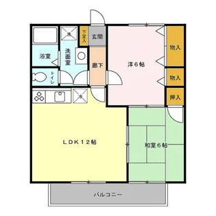 パティオ大宮【2階】の間取り