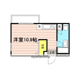 ラ・フェニーチェ【2-C号室】の間取り