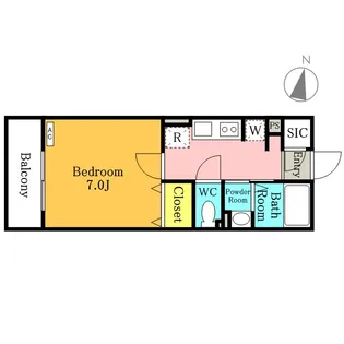 リヴィエール【3階】の間取り