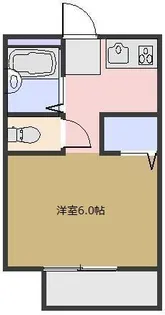 パナホーム諏訪【206号室号室】の間取り