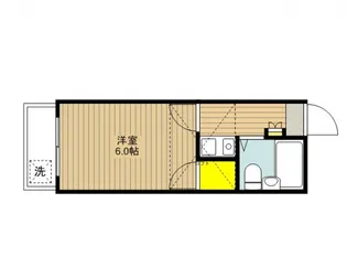 エスト天沼【105号室号室】の間取り
