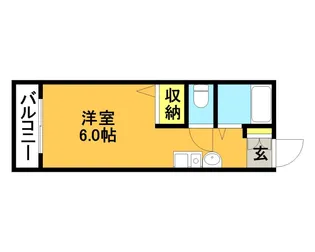 オラシオン【202号室号室】の間取り