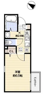 プリムス大宮【1階】の間取り