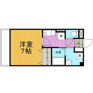 エスパシオ【2階】の間取り