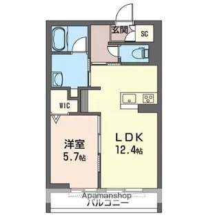 埼玉県さいたま市大宮区三橋2丁目【マンション】の間取り