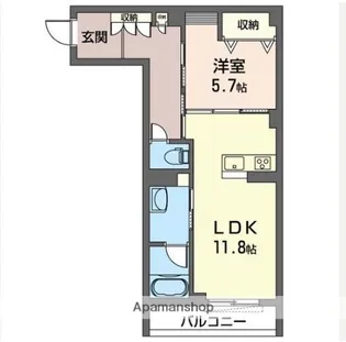 埼玉県さいたま市大宮区三橋2丁目【マンション】の間取り