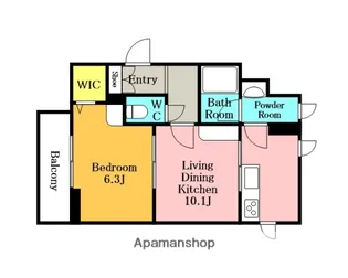 シュ シュ【1階】の間取り