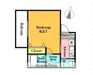 キャメルふじみ野5【302号室】の間取り