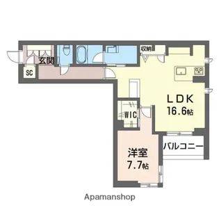 ステラ キャシェット【2階】の間取り