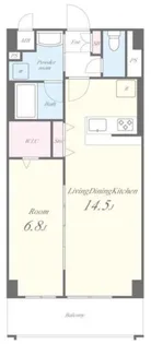 LE FLEUR OMIYA【3階】の間取り