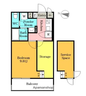 IXO上木崎【2階】の間取り