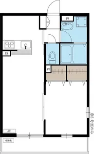 リブリ・TYU【1階】の間取り