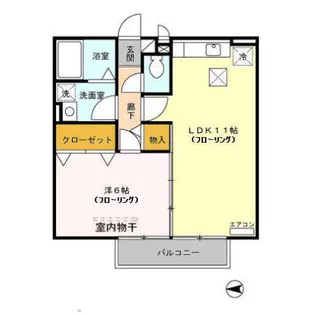 プレジオ【1階】の間取り