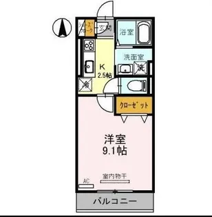 ルミナス ハイム【2階】の間取り