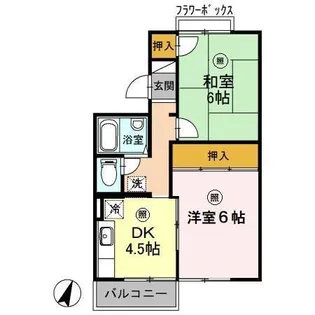 チャーリーズマンションⅡ【301号室】の間取り