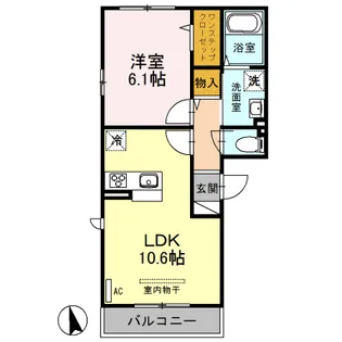 SORRISO(ソリッソ)【2階】の間取り