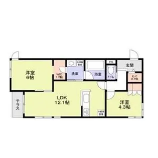 AUTOMNE【1階】の間取り