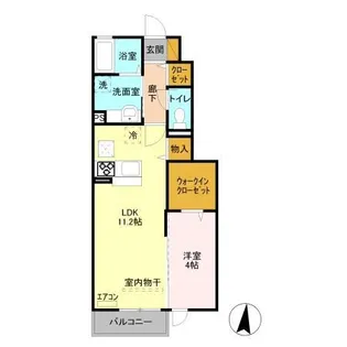 カンパニュラ【1階】の間取り