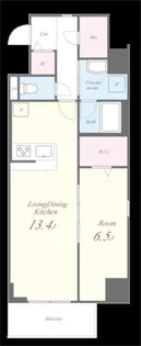 PRIME COZY【2階】の間取り