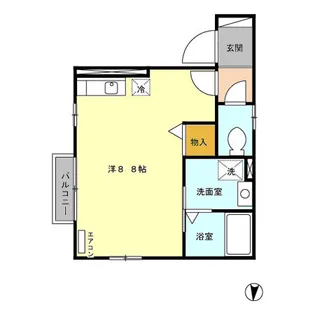 アコール【1階】の間取り