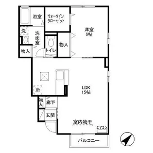 レガーロ C【1階】の間取り