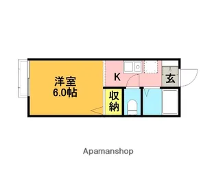 ドルフ【203号室】の間取り