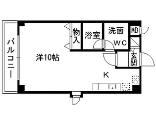 グラーシア丸亀【2階】の間取り