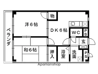 ドルフ桜丘【3階】の間取り