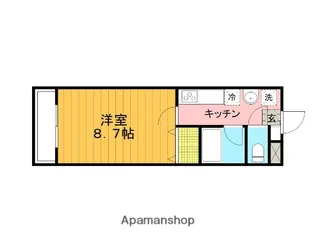 プレステージ24【3階】の間取り