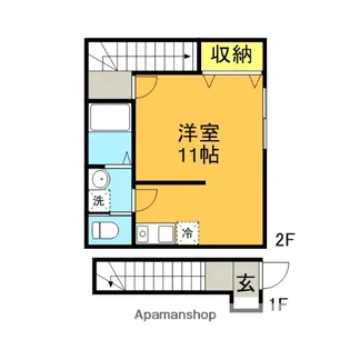 SPLENDIDⅡ【203号室】の間取り