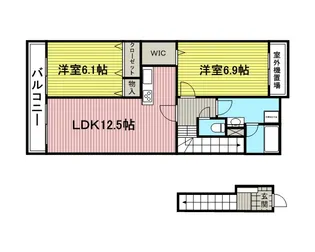 エターナルアイランド【2階】の間取り