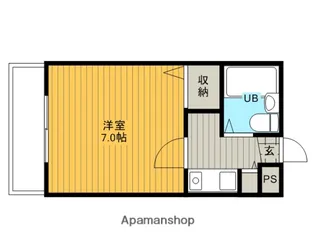 グリーンタカノ【2階】の間取り
