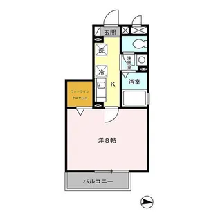 グランディール【1階】の間取り