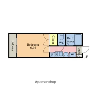 キャメル越谷B【1階】の間取り