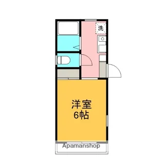 イーストサイドキヤ【2階】の間取り