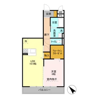 ベルレージュ【2階】の間取り