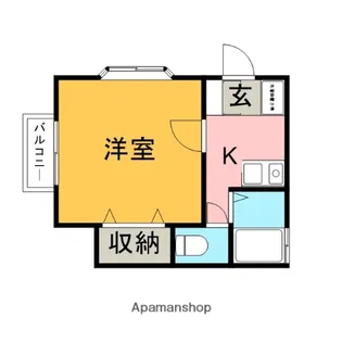 ソーレ【1階】の間取り