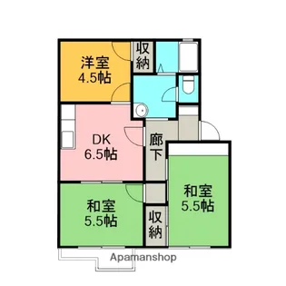 エマーレジデンスⅠ【2階】の間取り