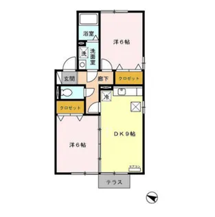 シャルム【1階】の間取り