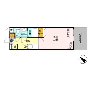 SAKURA BUILDING【5階】の間取り