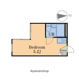 TOP一ノ割第1【1階】の間取り