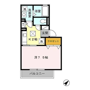 カプチュール【1階】の間取り