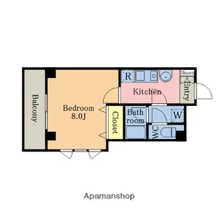 パルジェ春日部【7階】の間取り
