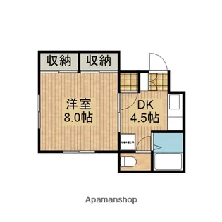 ホワイトリーズ【2階】の間取り